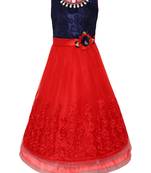 Red Nylon Party Gown