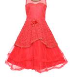 Red Nylon Party Gown