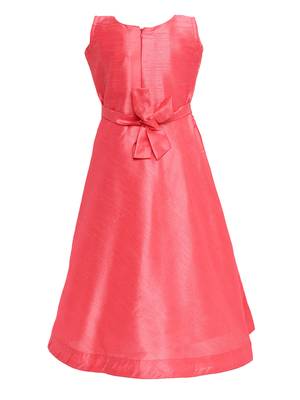 Red Silk Blend Gown 2