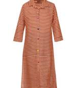 Long Sleeved Striped Kurti