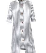 Black Cotton Regular Kurti