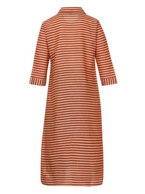 Orange Cotton Regular Kurti 2