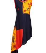 Button Detailed Asymmetric Kurti