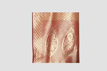 Multicolor Woven Kanchipuram Silk Saree With Blouse 5