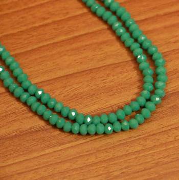Green Crystal Necklaces 2