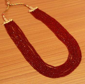 Red Crystal Necklaces 1