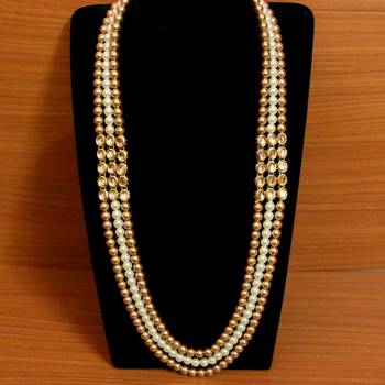 White Pearl Necklace-Sets 5