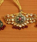 Red Pearl Necklace-Sets