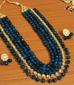 Blue Onyx Necklace-Sets