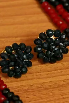 Multicolor Crystal Necklace-Sets