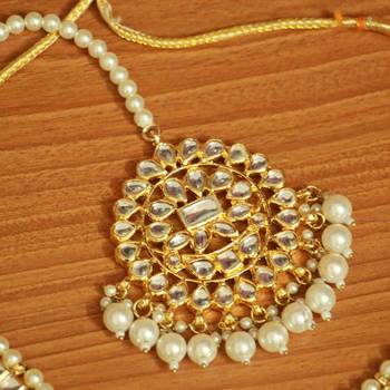 White Pearl Necklace-Sets 3