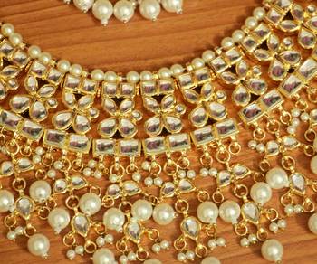 White Pearl Necklace-Sets 4
