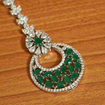 Green Maang-Tikka 2