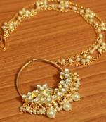 White Pearl Nose-Ring