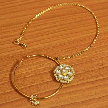 White Pearl Nose-Ring 1