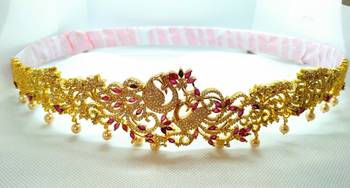 Multicolor ruby  waist-belt 1