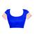 Royal Blue Woven Jacquard Saree With Blouse