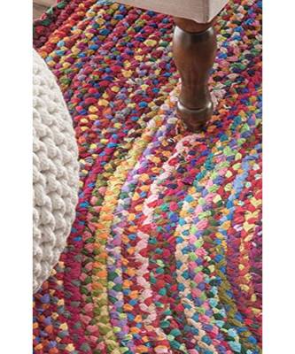 Indian handmade multicolor floor area rug and carpet 3
