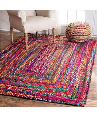 Indian handmade multicolor floor area rug and carpet 1