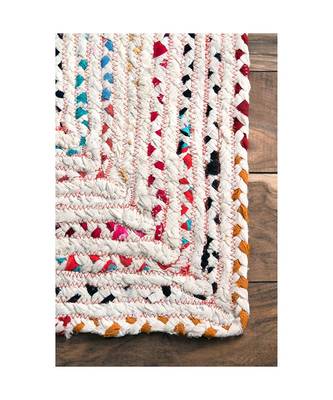 Indian handmade multicolor floor area rug and carpet 3