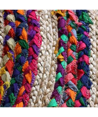Indian handmade multicolor floor area rug and carpet 3