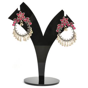 Traditional And Elegant Kundan Earrings For Women And Girls 1