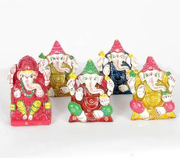 Handcraft Multicolour Lord Ganesha For Home Decor 1