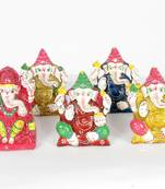 Handcraft Multicolour Lord Ganesha For Home Decor