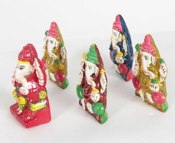Handcraft Multicolour Lord Ganesha For Home Decor 2