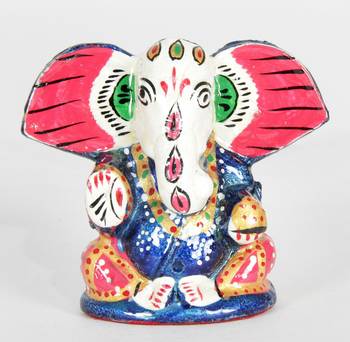Handcraft Blue Coloured Lord Ganesha For Home Decor 1