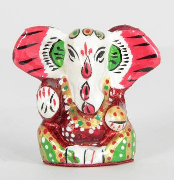 Handcraft Red Coloured Lord Ganesha For Home Decor 1