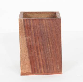 Handcraft Wodden Small Storage Box Brown Coloured Fine Work For Home Use 3