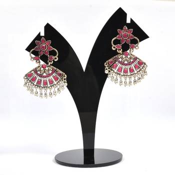 Traditional And Elegant Kundan Earrings For Women And Girls 1
