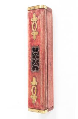 Handcraft Incanse Stick Wodden Box Red Coloured Fine Work For Home Use 1