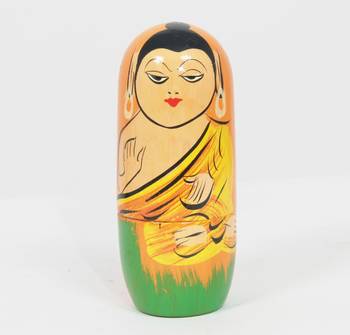 Handcraft Buddha Box Multicolour Fine Work For Home Decor 2