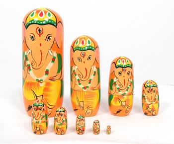 Handcraft Buddha Box Orange coloured Fine Work For Home Decor 1