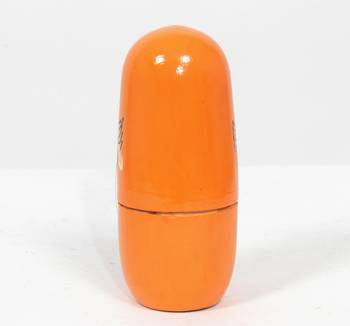 Handcraft Buddha Box Orange coloured Fine Work For Home Decor 3
