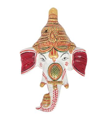 Handcraft Lord Ganesha White Coloured For Home Decor 1
