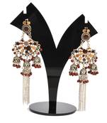 Traditional And Elegant Kundan Earrings For Women And Girls