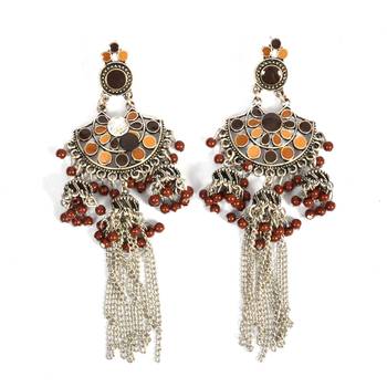 Traditional And Elegant Kundan Earrings For Women And Girls 2