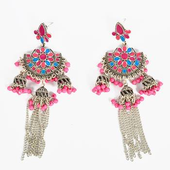 Traditional And Elegant Kundan Earrings For Women And Girls 2