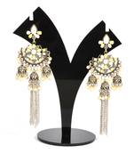 Traditional And Elegant Kundan Earrings For Women And Girls