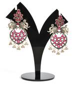 Traditional And Elegant Kundan Earrings For Women And Girls