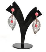 Silver Oxidized Afghani Tribal Dangle Light Weight Earrings For Women And Girls