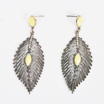 Silver Oxidized Afghani Tribal Dangle Light Weight Earrings For Women And Girls 2