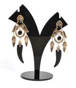 Silver Oxidized Afghani Tribal Dangle Light Weight Earrings For Women And Girls