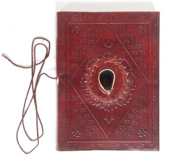 Handicrafted Paper Diary Maroon Coloured For Home Use 2