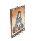 Handcraft Wooden Key Holder Antique Fine Work Brown Coloured For Home Decor