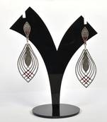 Silver Oxidized Afghani Tribal Dangle Light Weight Earrings For Women And Girls