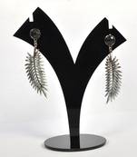 Silver Oxidized Afghani Tribal Dangle Light Weight Earrings For Women And Girls